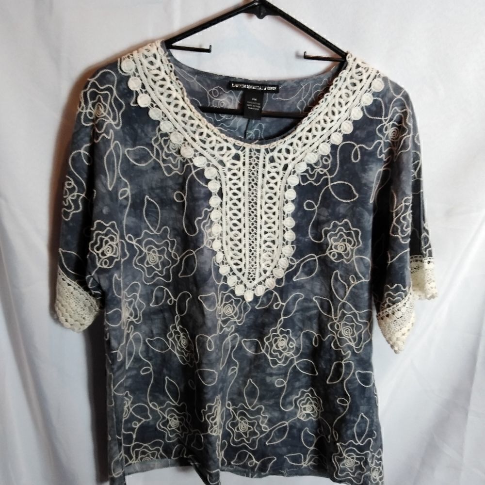 Lauren Michelle petite cotton tunic